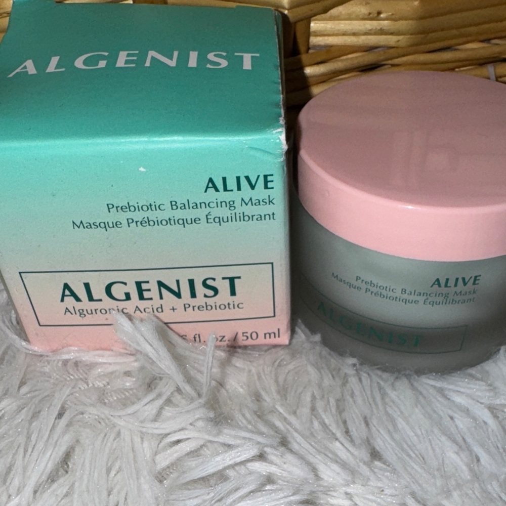 Algenist Alive Prebiotic Mask - Pink and Green